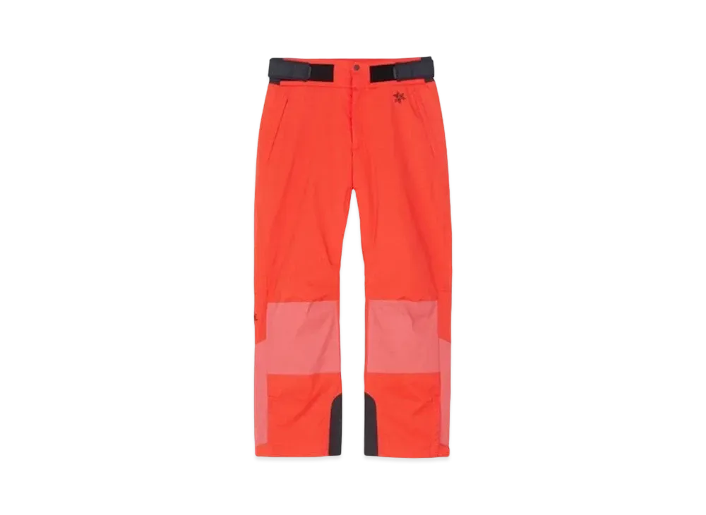 Goldwin 2 Tone Color Wide Pants (Ski / Men's) "Vermilion Orange"