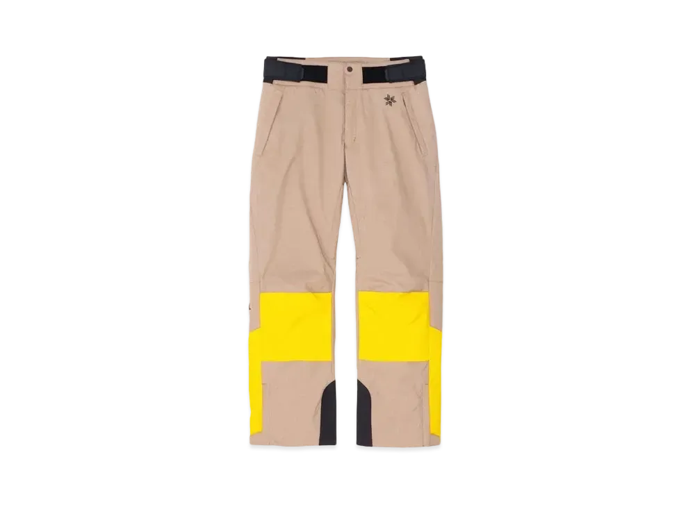 Goldwin 2 Tone Color Wide Pants (Ski / Men's) "Grayish Taupe"