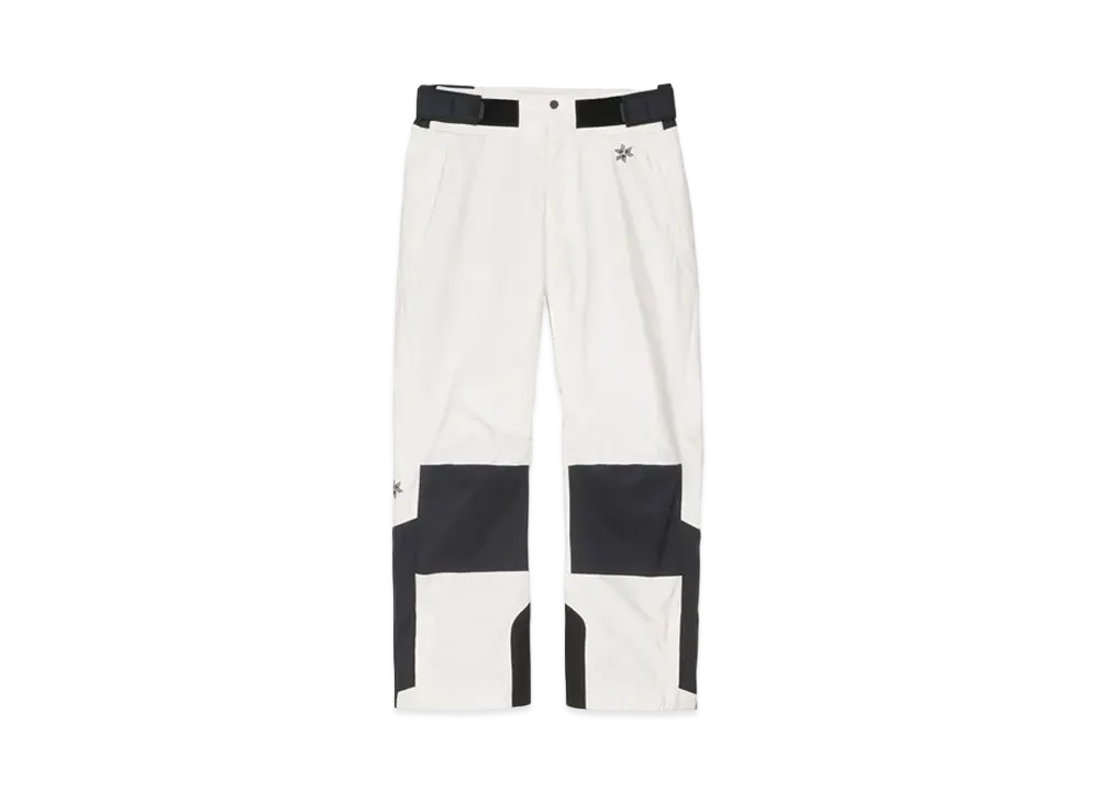 Goldwin 2 Tone Color Wide Pants (Ski / Men's) "White"