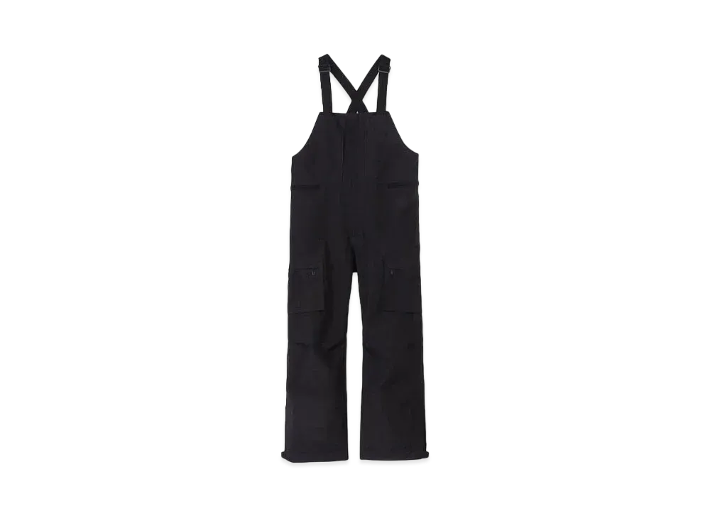 Goldwin Gore-Tex 3 Layer Cargo Bib (Ski / Men's) "Black"