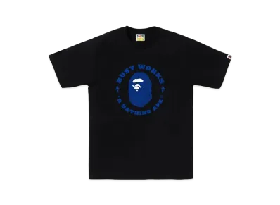 A BATHING APE Ink Camo Busy Works Tee "Black"