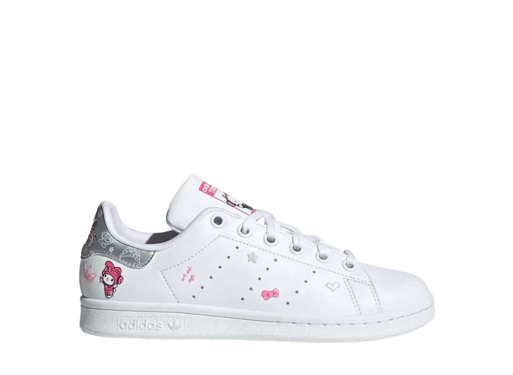 Disney × adidas GS Stan Smith "Hello Kitty & Friends" "Footwear White/Core Black/Pink Fusion"