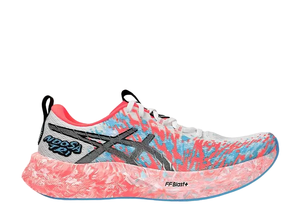 アシックス ヌーサトライ16 "ホワイト/サンライズレッド"