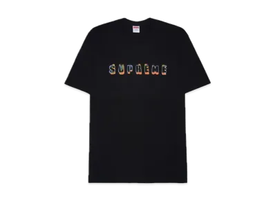 Supreme Stencil Tee "Black"