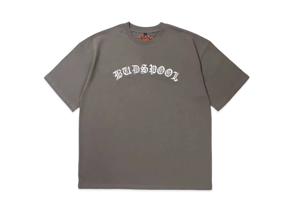 APHRODITEGANG Budspool ARC Logo Embroidery S/S Tee "Charcoal"