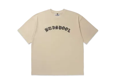 APHRODITEGANG Budspool ARC Logo Embroidery S/S Tee "Light Brown"