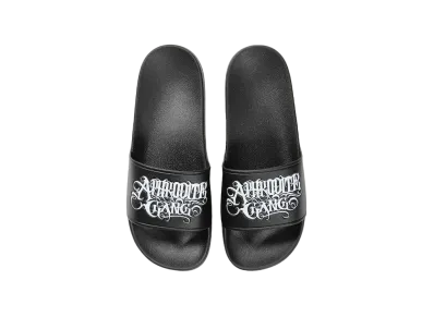 APHRODITEGANG Classic Logo Shower Sandals "Black"