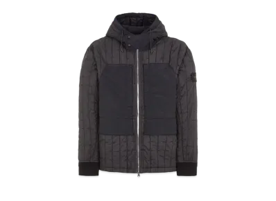 Stone Island 40731 Quilted Nylon Stella With PRIMALOFT-TC "Black"