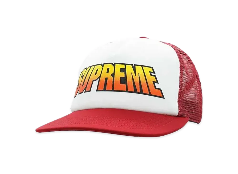 Supreme Gradient Mesh Back 5-Panel "Red"