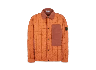 Stone Island 40831 Quilted Nylon Stella With PRIMALOFT-TC "Red Brown"