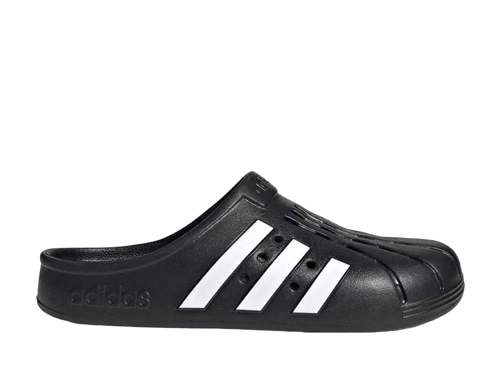 アディダス アディレッタ クロッグ U "コアブラック"