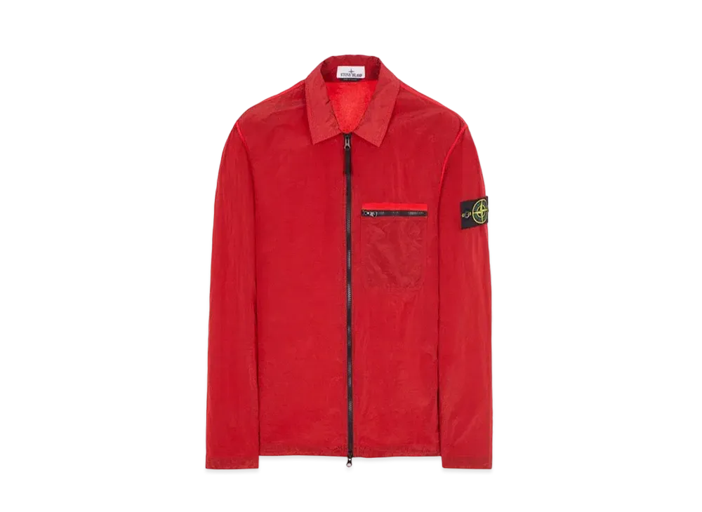 Stone Island 11219 Nylon Metal In ECONYL Regenerated Nylon "Red"