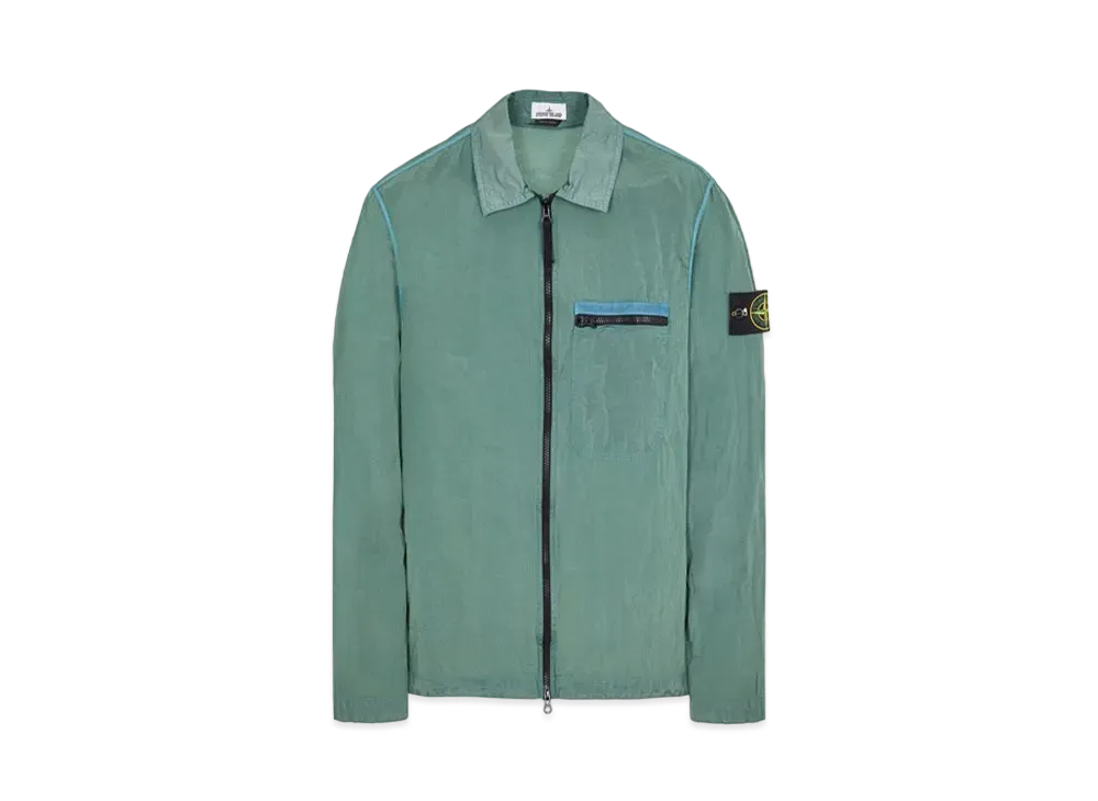 Stone Island 11219 Nylon Metal In ECONYL Regenerated Nylon "Light Green"