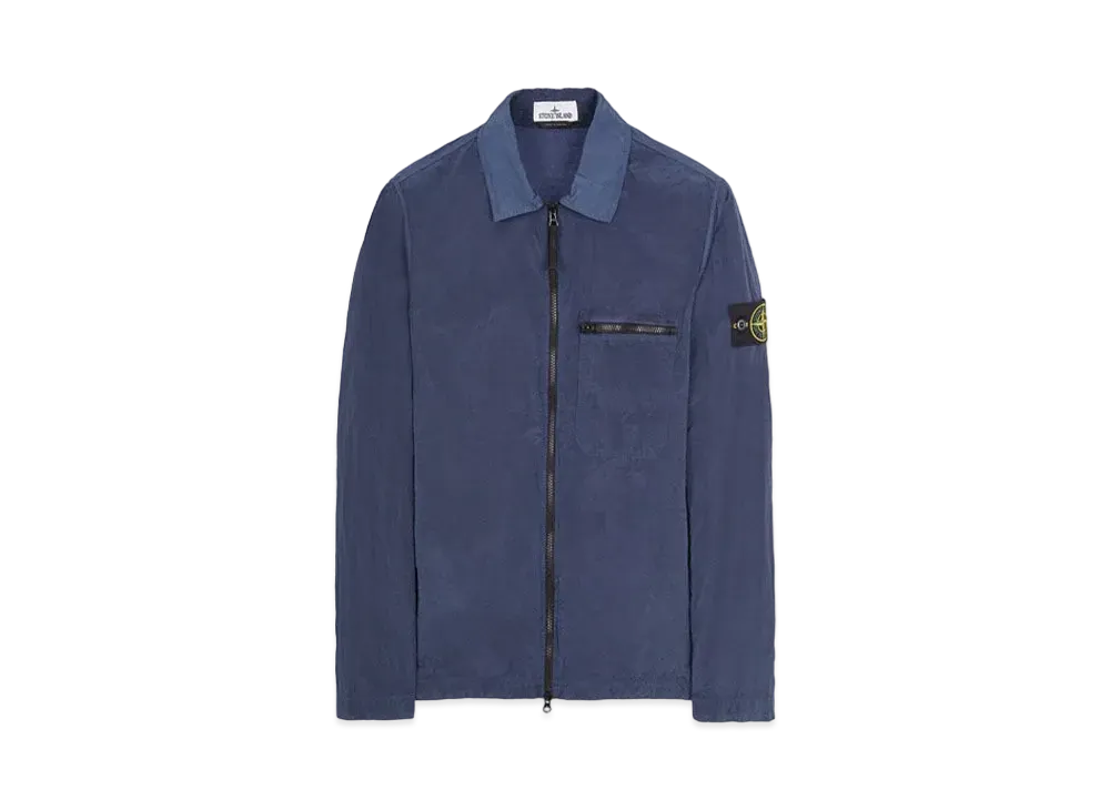 Stone Island 11219 Nylon Metal In ECONYL Regenerated Nylon "Blue Gray"