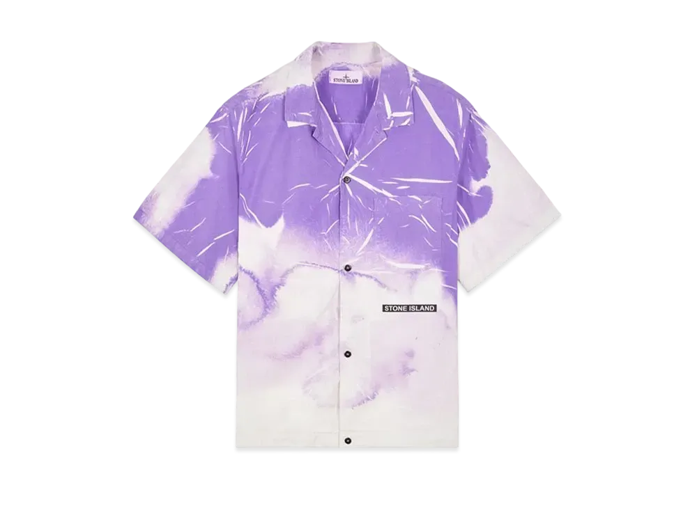 Stone Island 12393 Light Reacting 'Luce' Print Technique "Lavender"