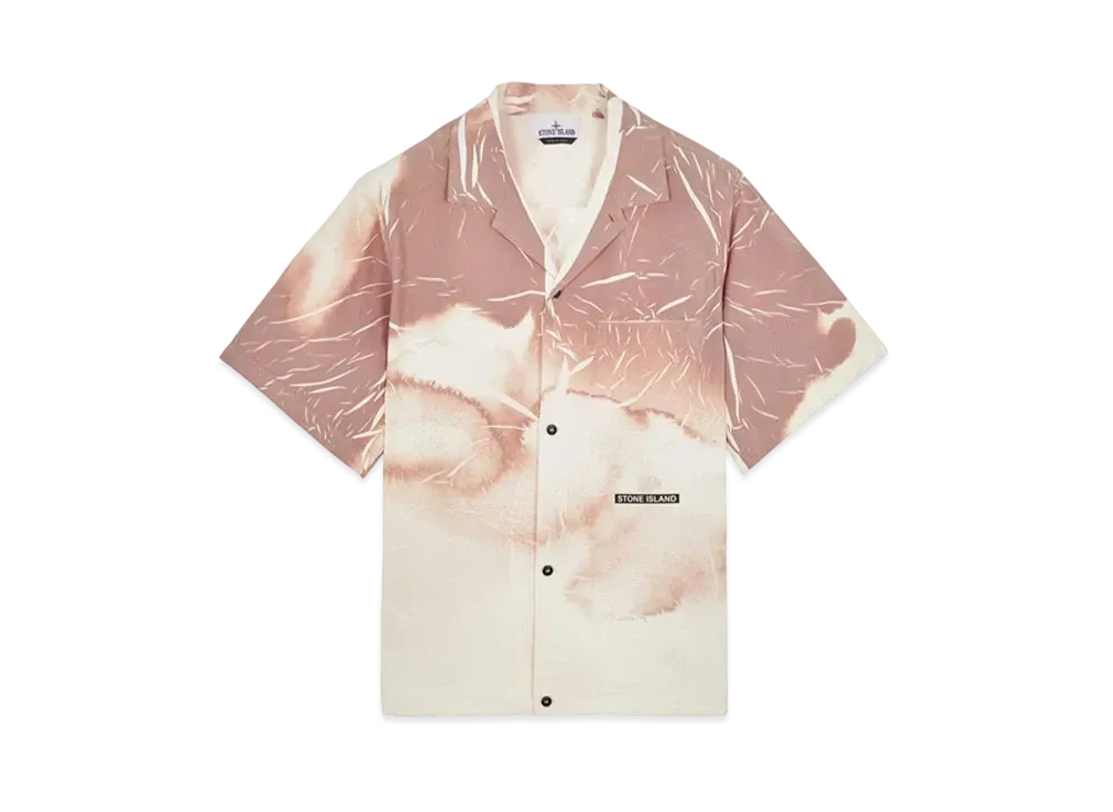 Stone Island 12393 Light Reacting 'Luce' Print Technique "Dove Gray"