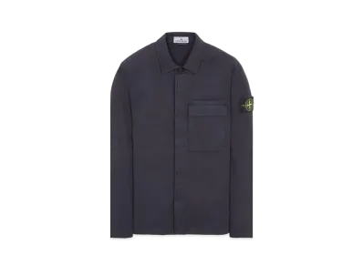 Stone Island 10710 SUPIMA Cotton Twill Stretch-TC "Blue"