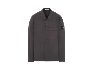 Stone Island 10710 SUPIMA Cotton Twill Stretch-TC "Steel Grey"