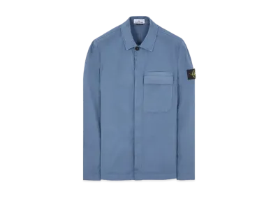 Stone Island 10710 SUPIMA Cotton Twill Stretch-TC "Blue Gray"