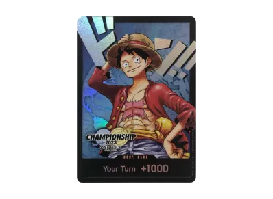 ドン!!カード : モンキー・D・ルフィ 【英語版】(チャンピオンシップ2023 ワールドファイナル記念品)