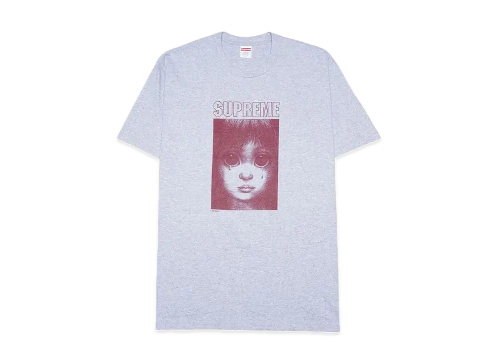 Supreme Margaret Keane Teardrop Tee "Heather Grey"
