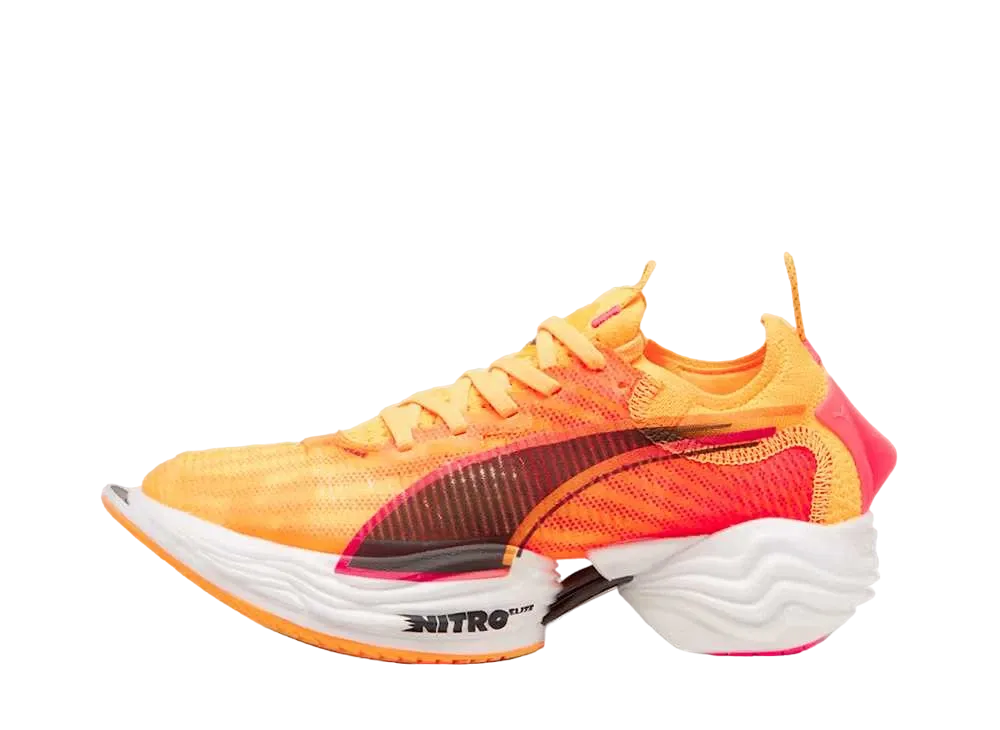 プーマ ウィメンズ ファストR ニトロ エリート 2 "サンストリーム/サンセットグロー/プーマホワイト"