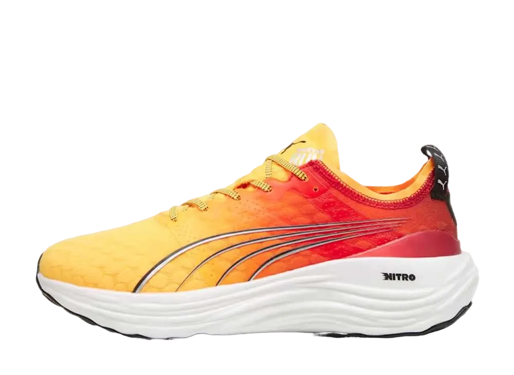 プーマ フォーエバーラン ニトロ "サンストリーム/サンセットグロー/プーマホワイト"