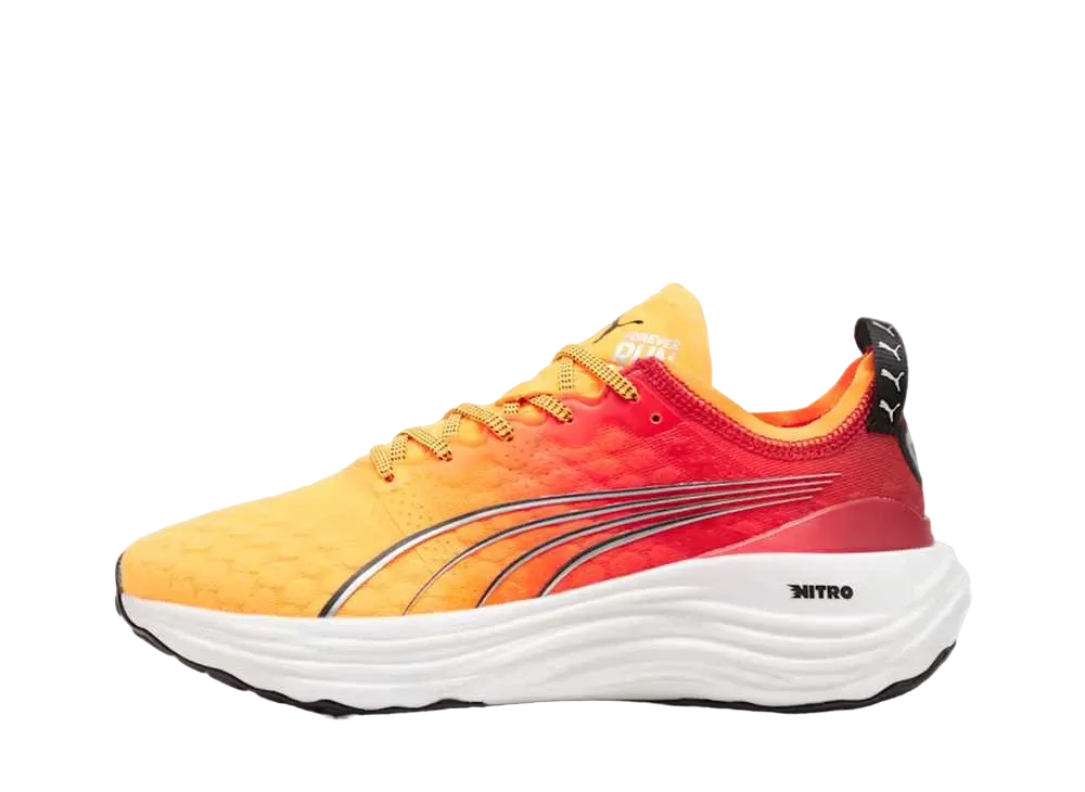 プーマ ウィメンズ フォーエバーラン ニトロ "サンストリーム/サンセットグロー/プーマホワイト"