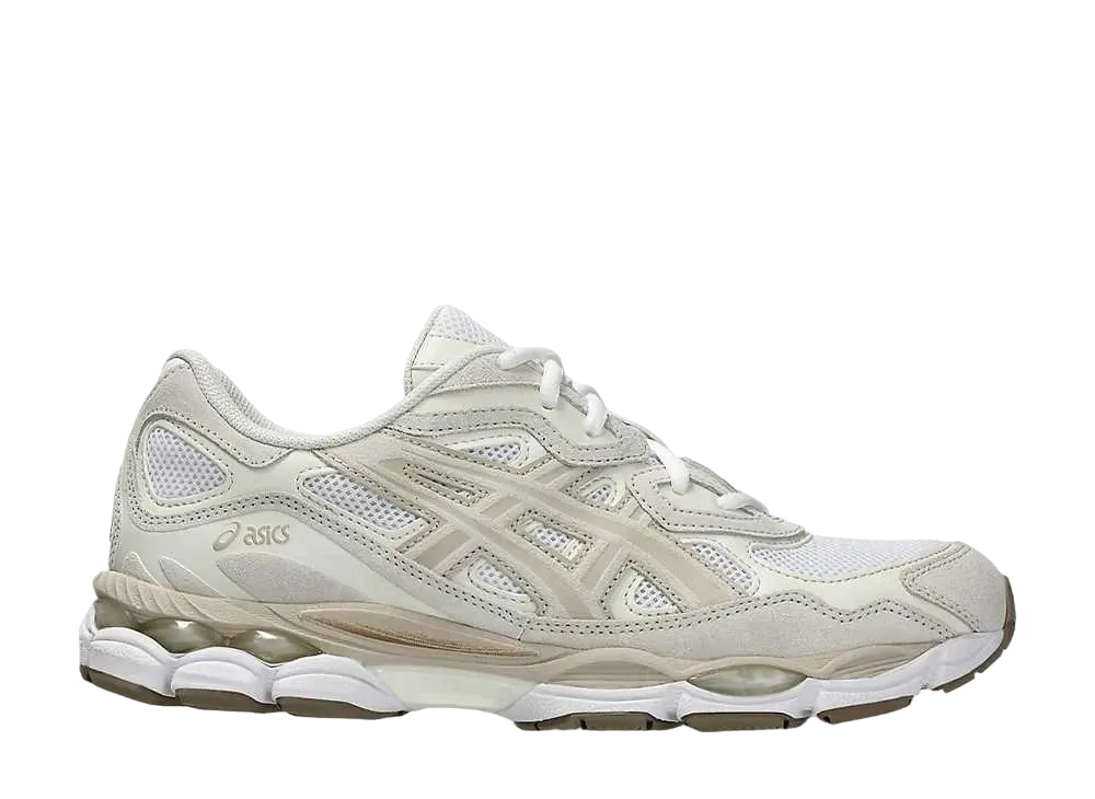 アシックス ゲルNYC "ホワイト/フェザーグレー"