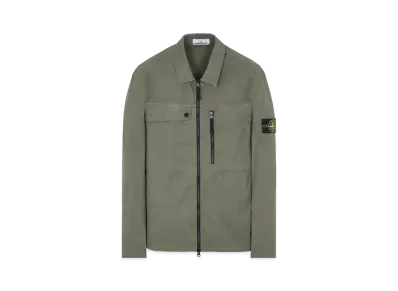 Stone Island 10210 SUPIMA Cotton Twill Stretch-TC "Musk Green"