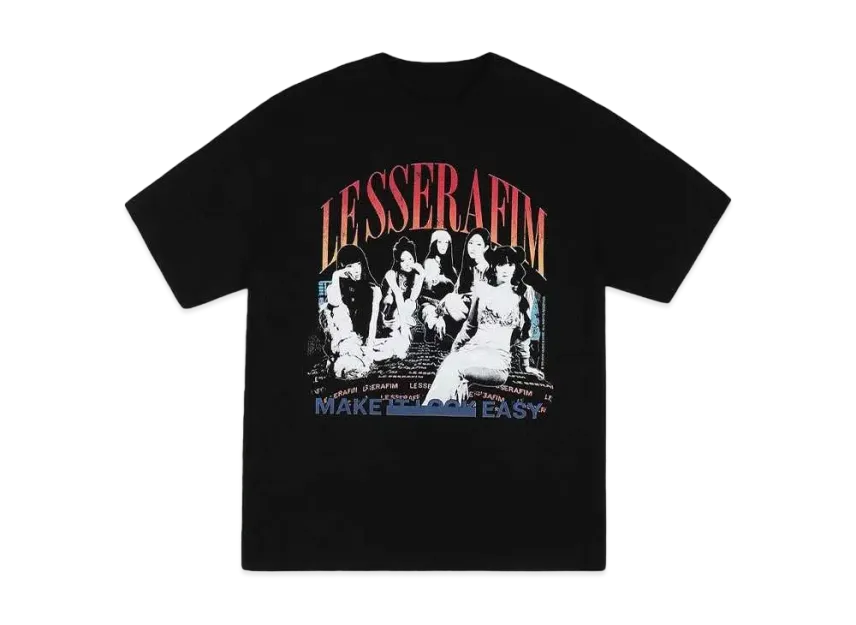 Peaches. x LE SSERAFIM PHOTO S/S T-SHIRT Peaches. x LE SSERAFIM PHOTO S/S T-SHIRT