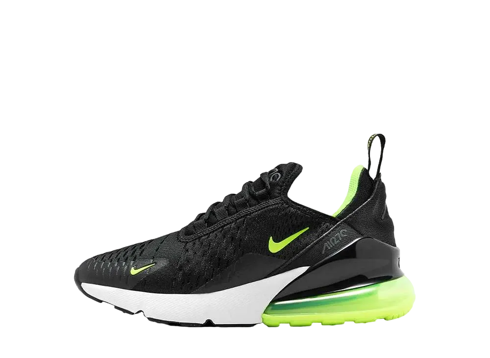 Nike GS Air Max 270 "Black/Lightning/White/Volt"