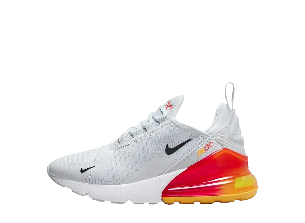 Nike GS Air Max 270 "Pure Platinum/Lightning/Cosmic Clay/Black"