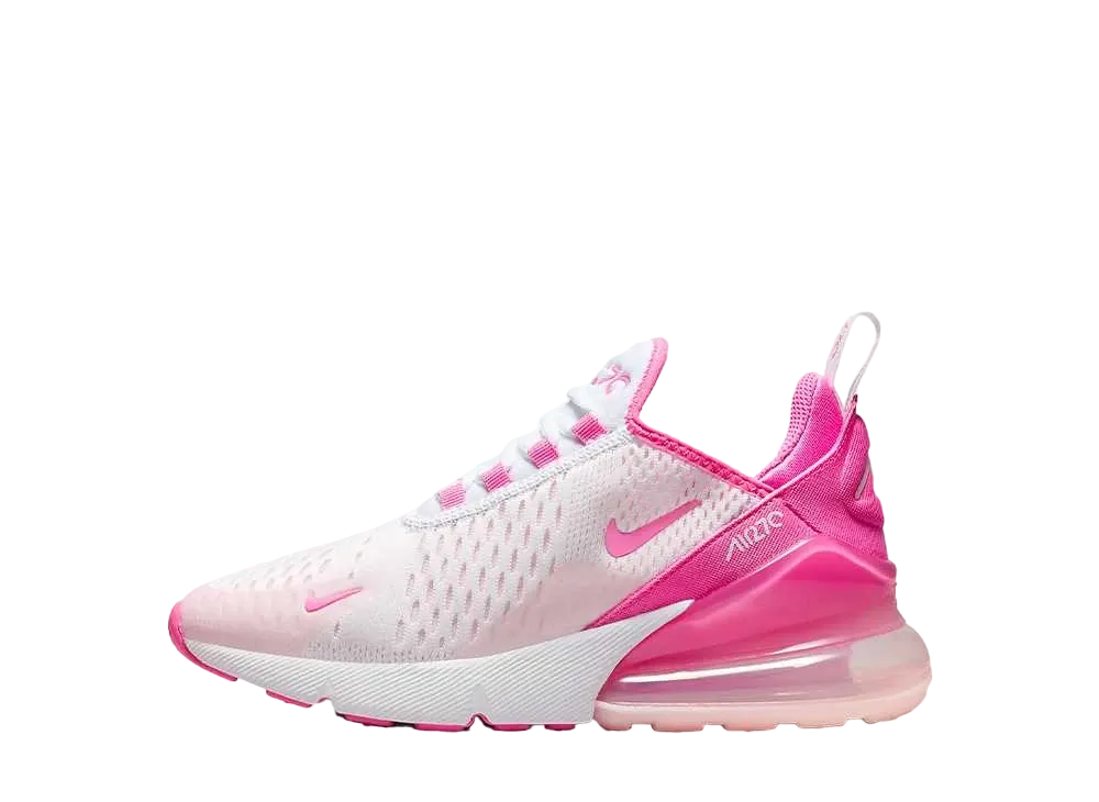 Nike GS Air Max 270 "White/Pink Foam/Playful Pink"