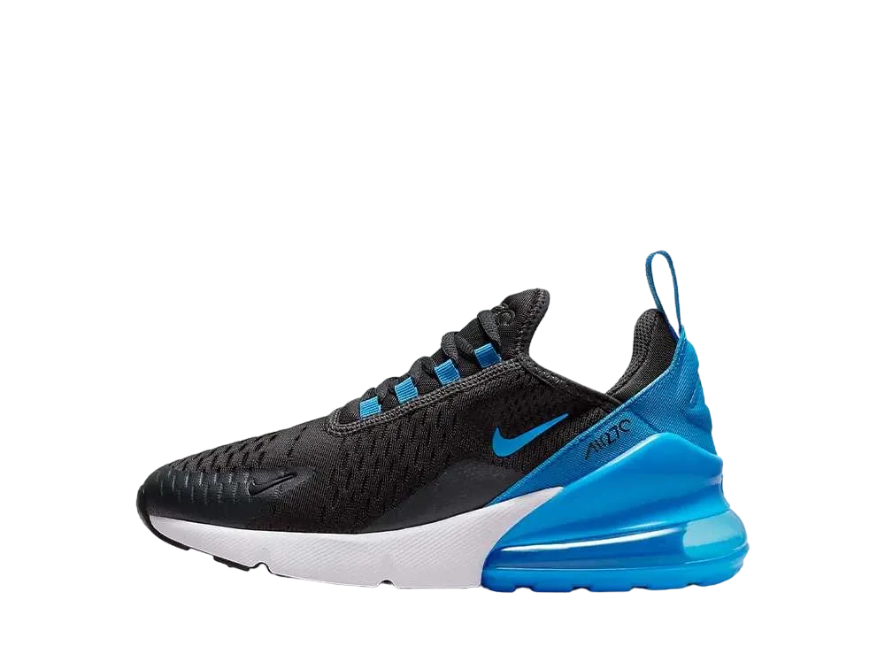 Nike GS Air Max 270 "Anthracite/Black/White/Light Photo Blue"