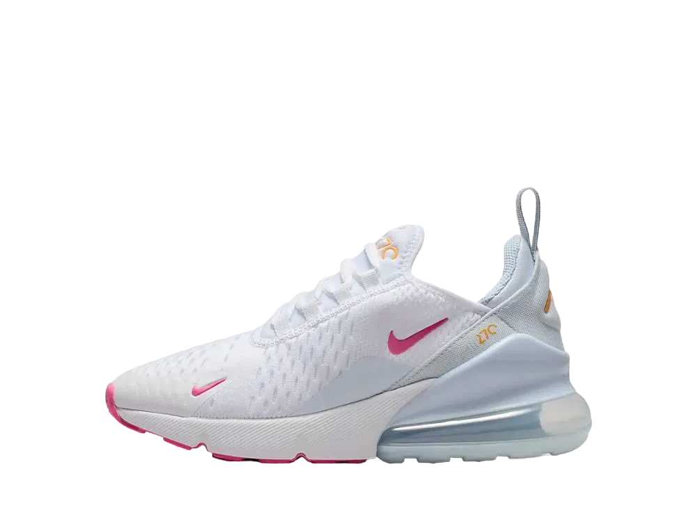 Nike GS Air Max 270 "White/Blue Tint/Light Armory Blue/Pinksicle"