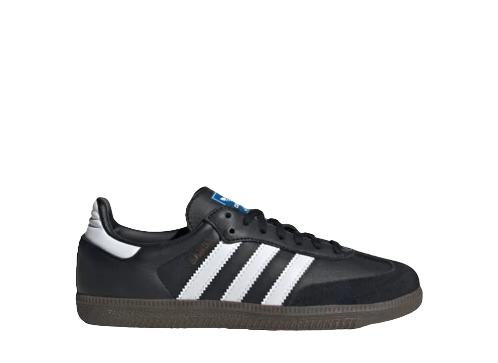 adidas GS Samba OG "Core Black/Cloud White/Gum"