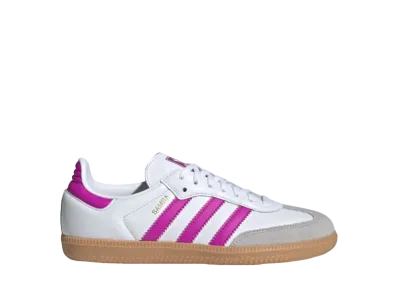 adidas GS Samba OG "Cloud White/Purple Burst/Gum"