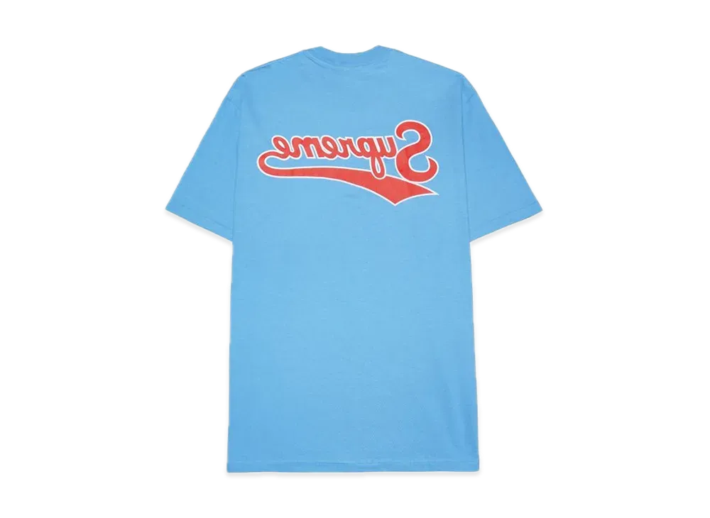 Supreme Backwards Tee "Bright Blue"
