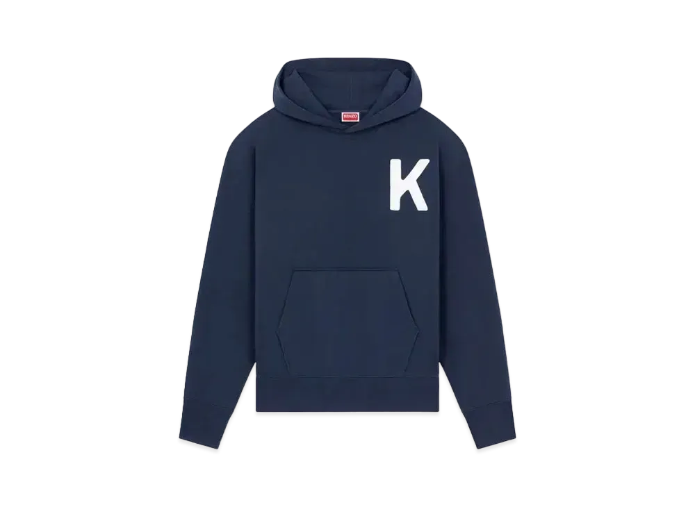 KENZO 'LUCKY TIGER' Embroidery Oversized Hoodie Unisex "Midnight Blue"