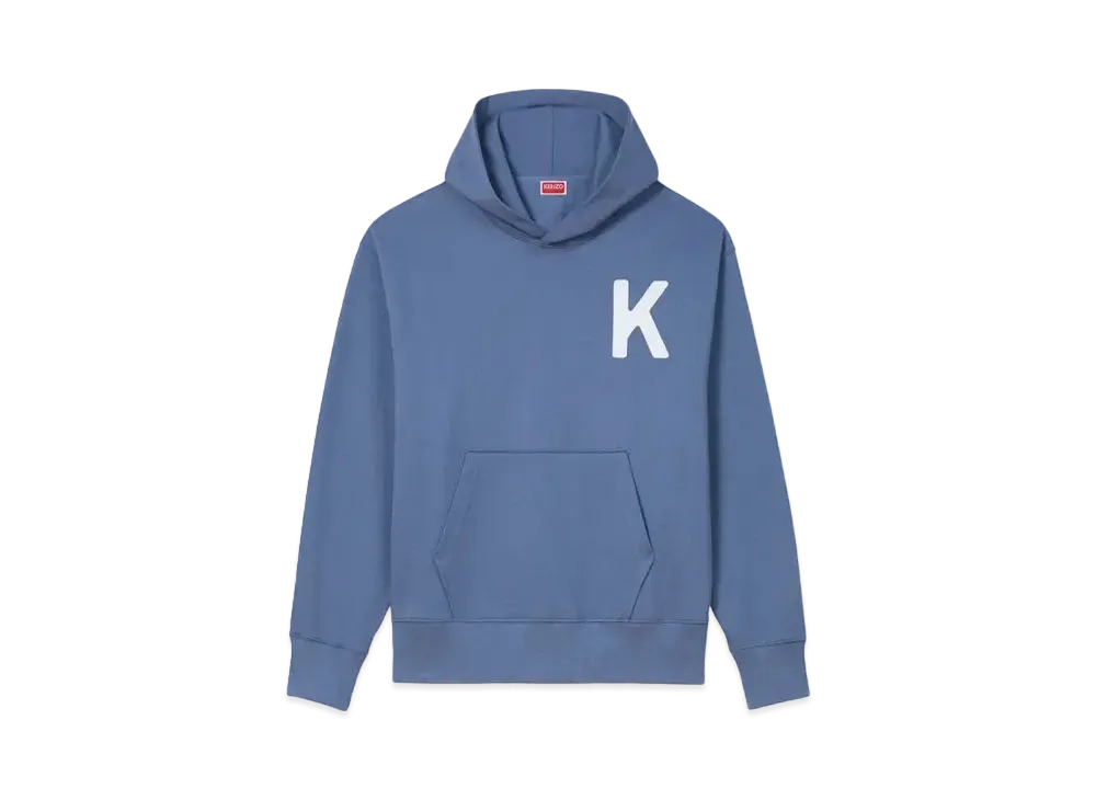 KENZO 'LUCKY TIGER' Embroidery Oversized Hoodie Unisex "Blue"