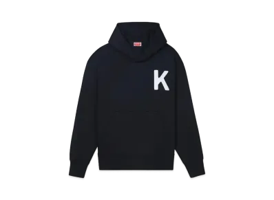 KENZO 'LUCKY TIGER' Embroidery Oversized Hoodie Unisex "Black"