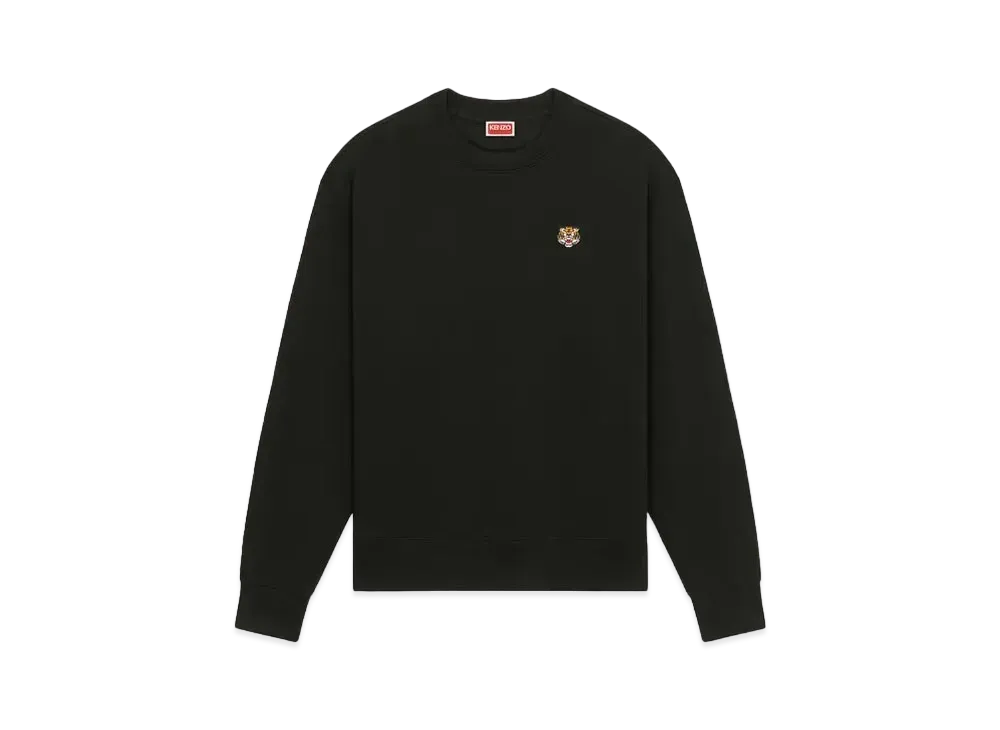 KENZO 'LUCKY TIGER' Embroidered Classic Sweat "Black"