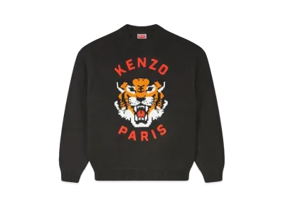 KENZO 'LUCKY TIGER' Embroidery Jumper "Black"