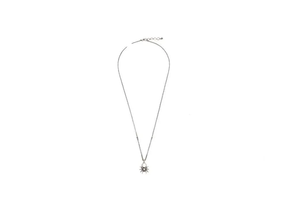 Alexander McQUEEN Spider Necklace "Antique Silver"