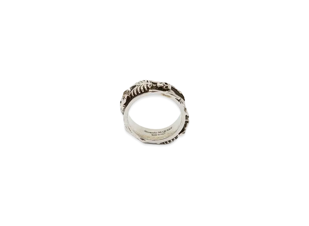Alexander McQUEEN Dancing Skeleton Ring "Multicolor"