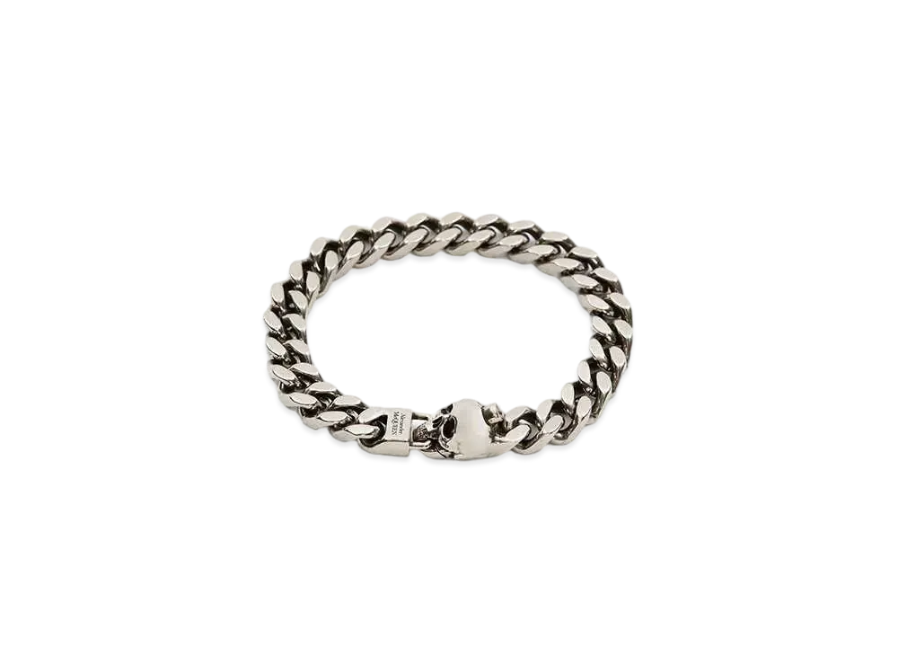 Alexander McQUEEN Skull Chain Bracelet "Antique Silver"