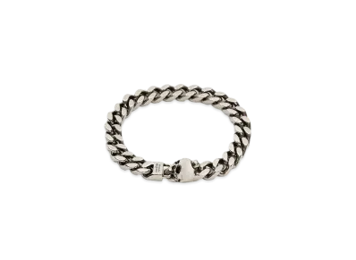 Alexander McQUEEN Skull Chain Bracelet "Antique Silver"