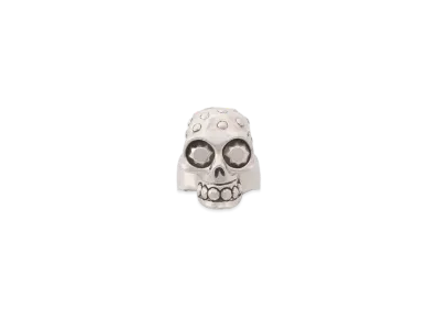 Alexander McQUEEN Knuckle Skull Ring "Antique Silver"