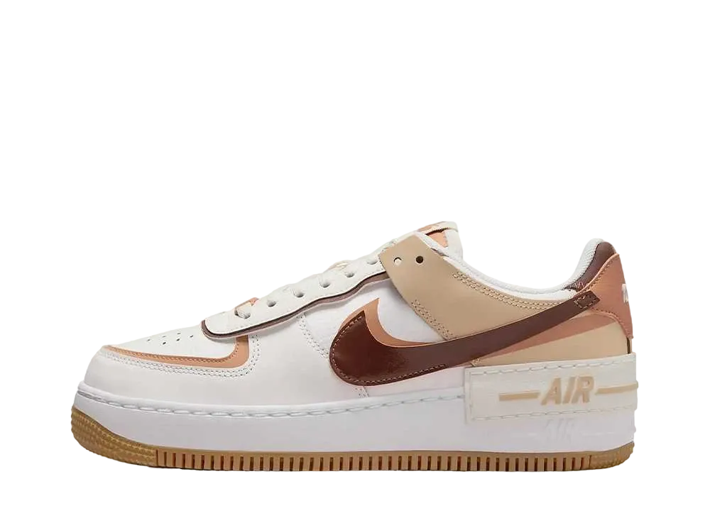 Nike Women's Air Force 1 Shadow "Sail/Flux/Sesame/Cacao Wow"
